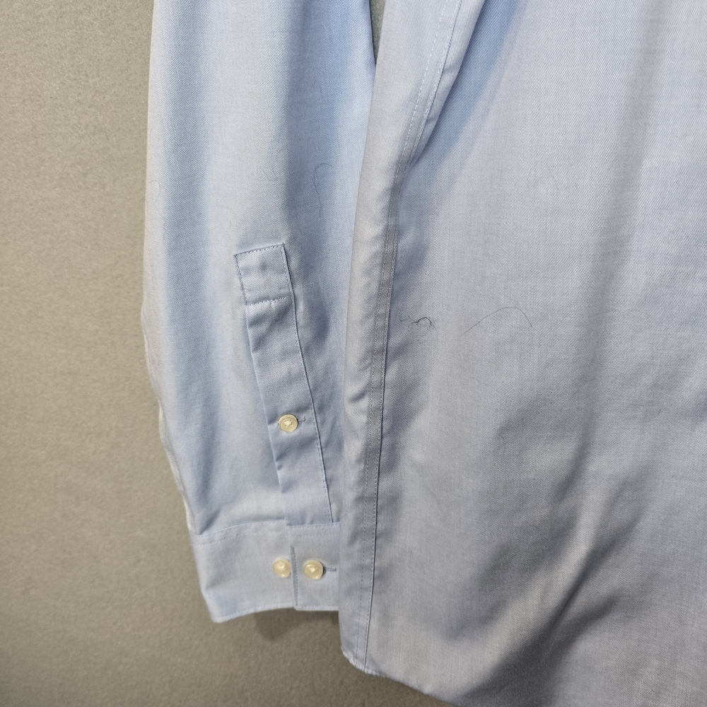 Michael Kors Men's Blue Dress Shirt 16.5 34/35 - Picture 3 of 11